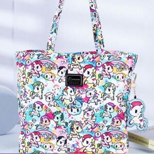 Toki doki  Print Tote Bag